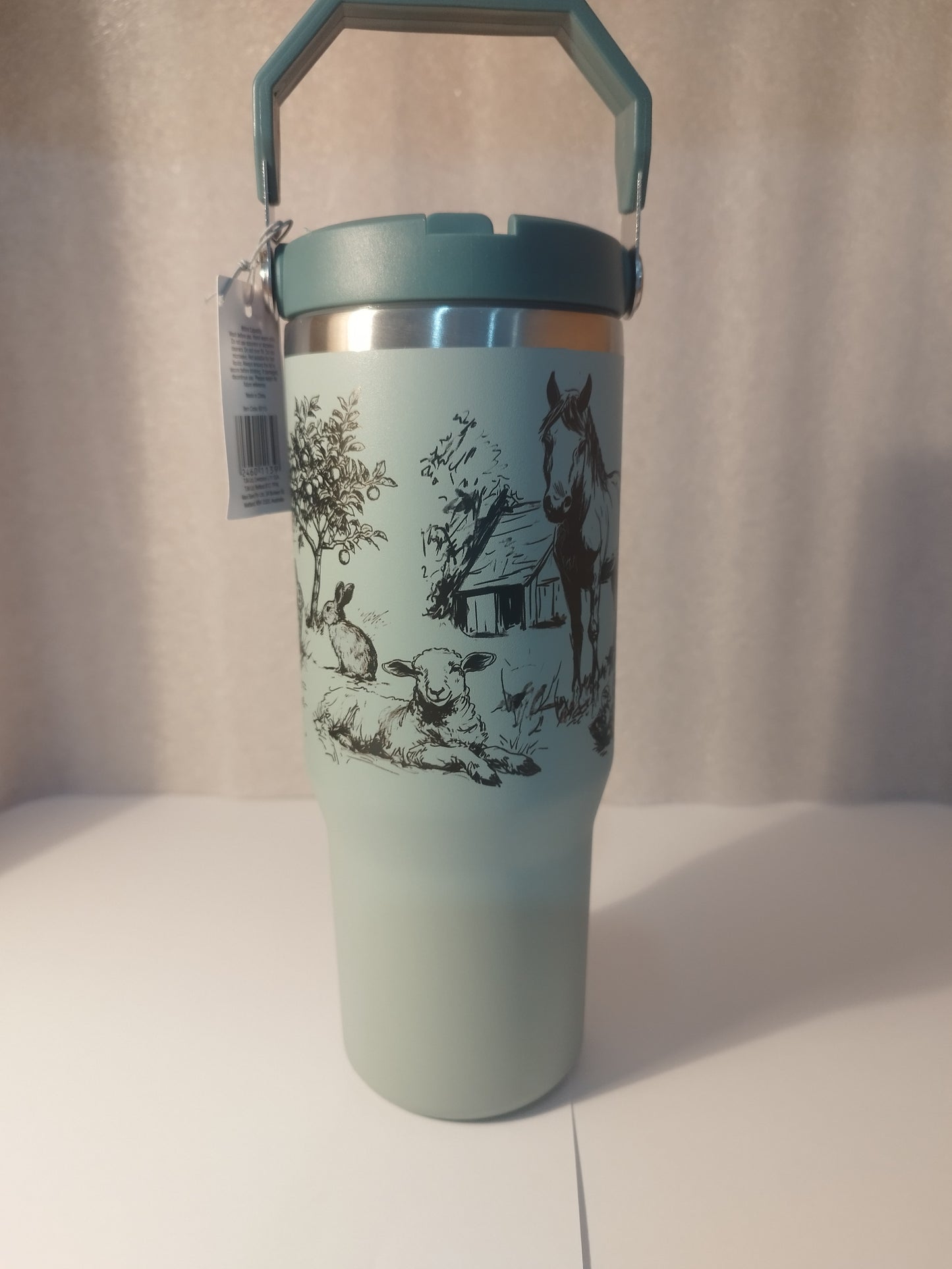 30oz Animal engraved Stainless Steel Tumbler