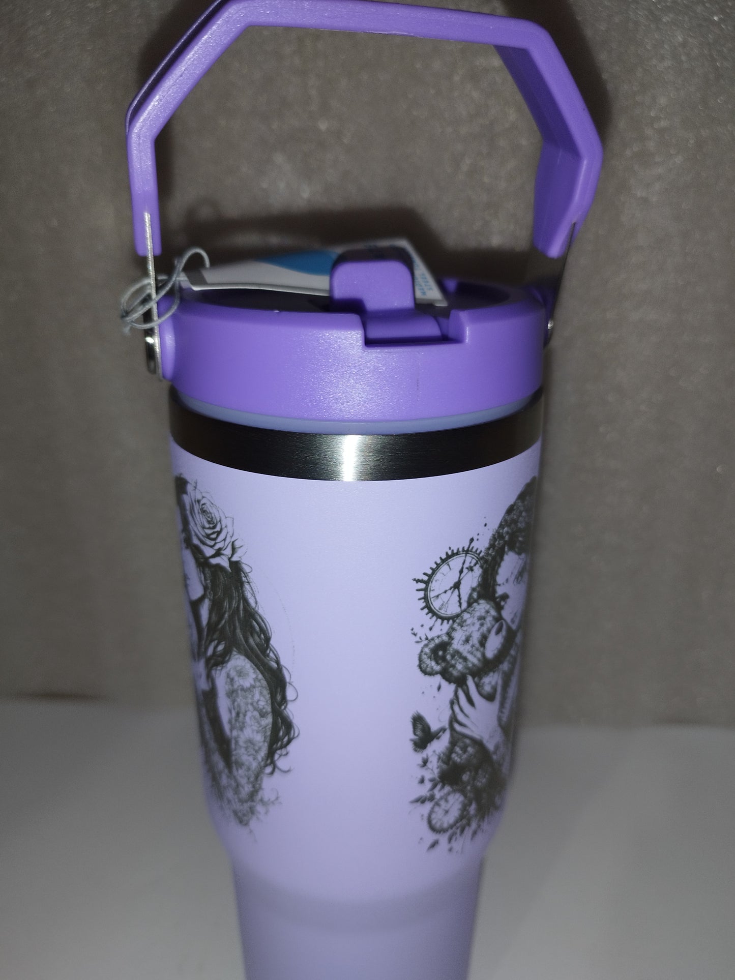 30oz Gothic girls engraved stainless steel Tumbler