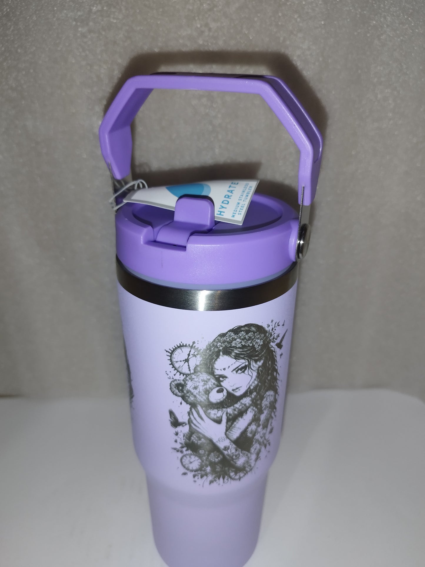 30oz Gothic girls engraved stainless steel Tumbler