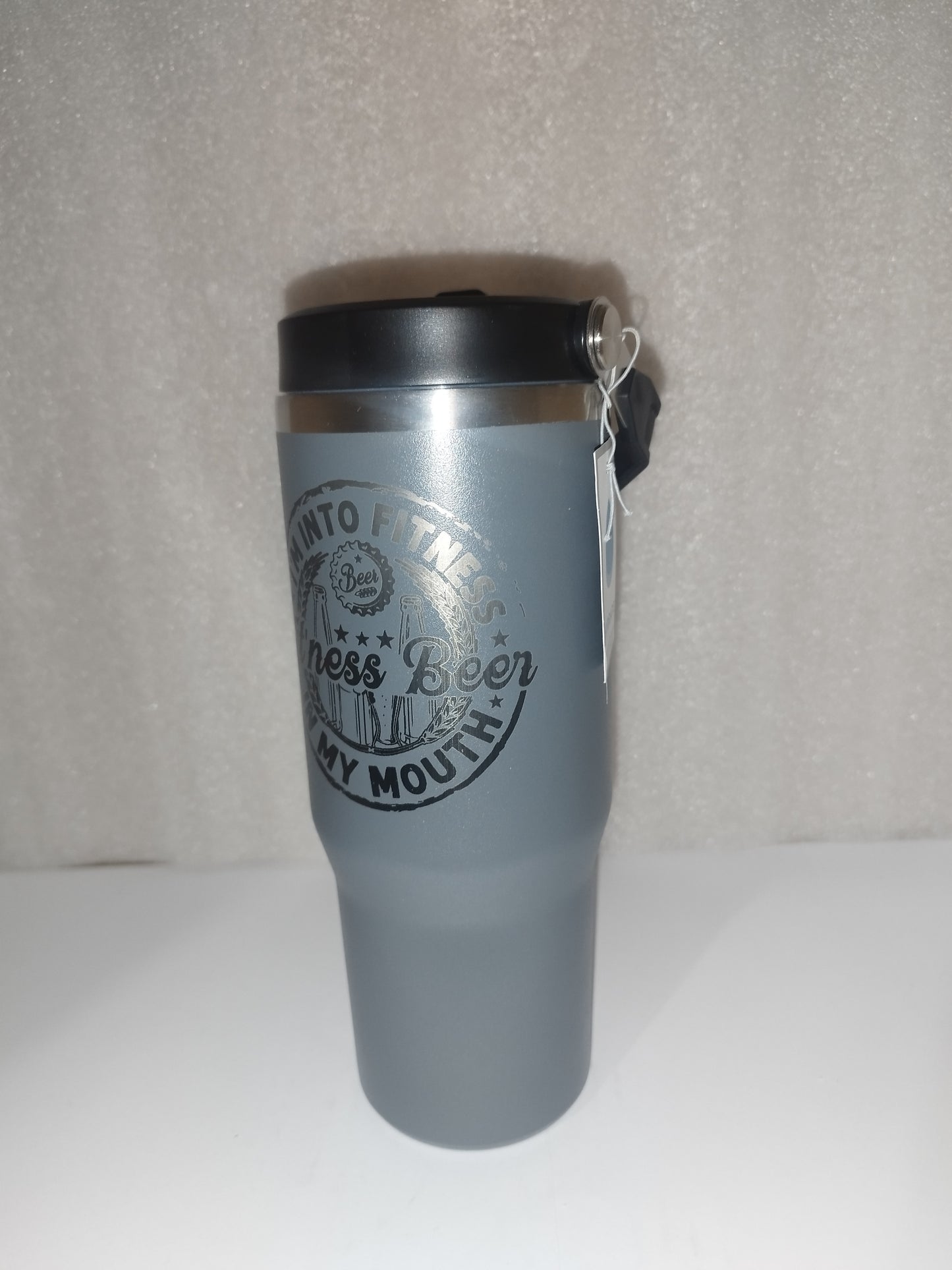 30oz Funny beer engraved stainless steel Tumbler