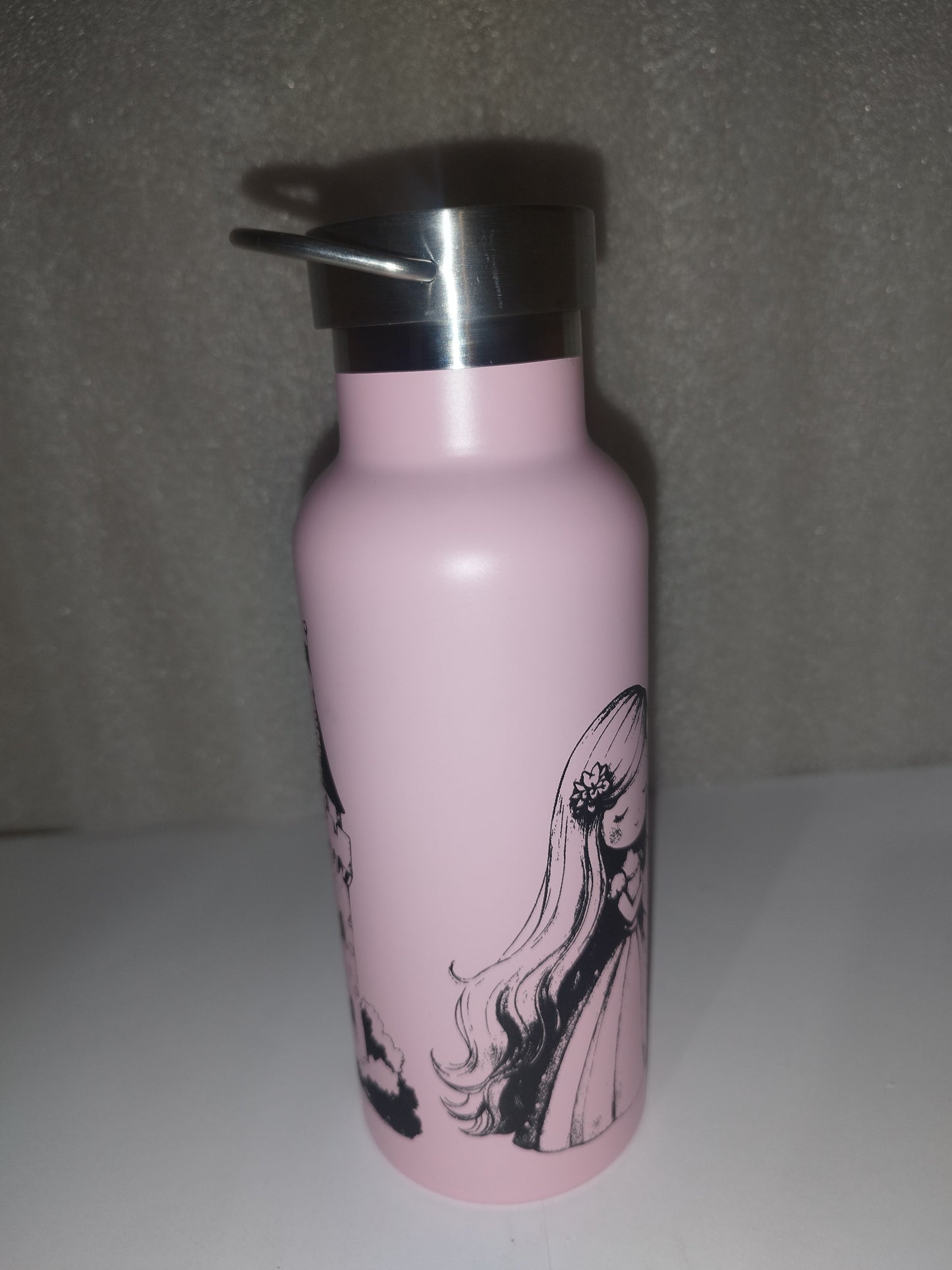 Unicorn princess engraved stainless steel  bottle