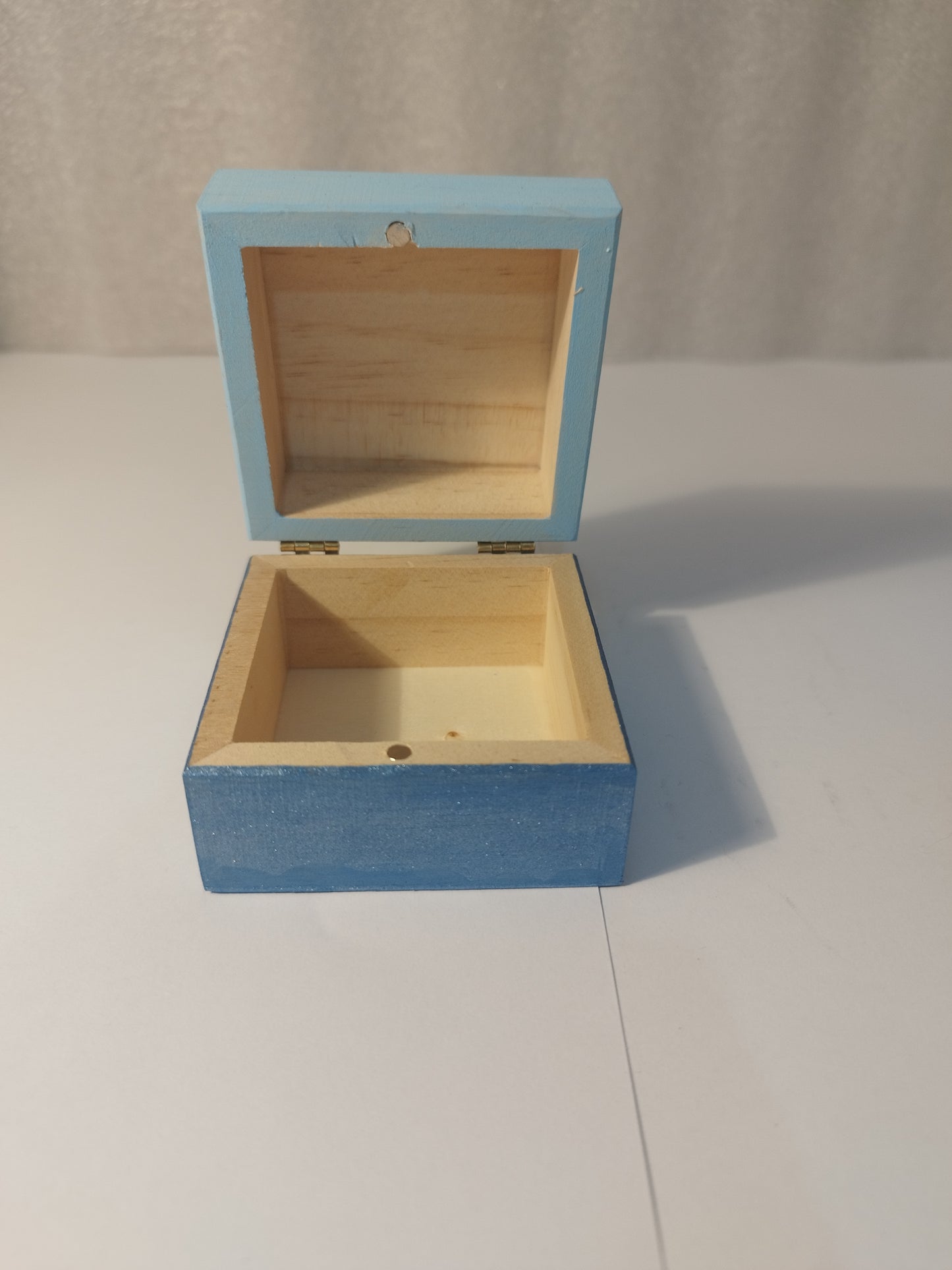 Dragon baby engraved and hand painted jewellery box