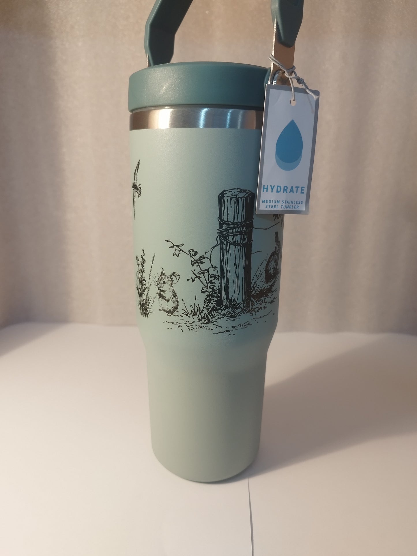 30oz Animal engraved Stainless Steel Tumbler
