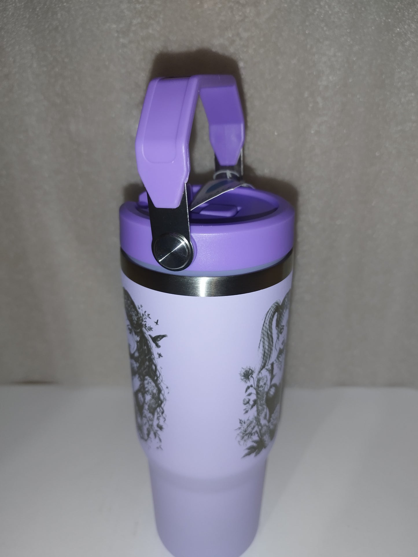 30oz Gothic girls engraved stainless steel Tumbler