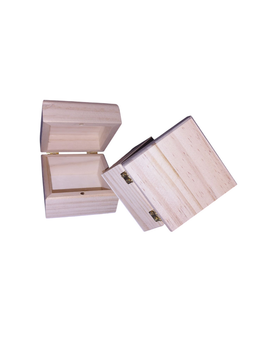 Personalised engraved/hand painted wooden small trinket/jewellery box