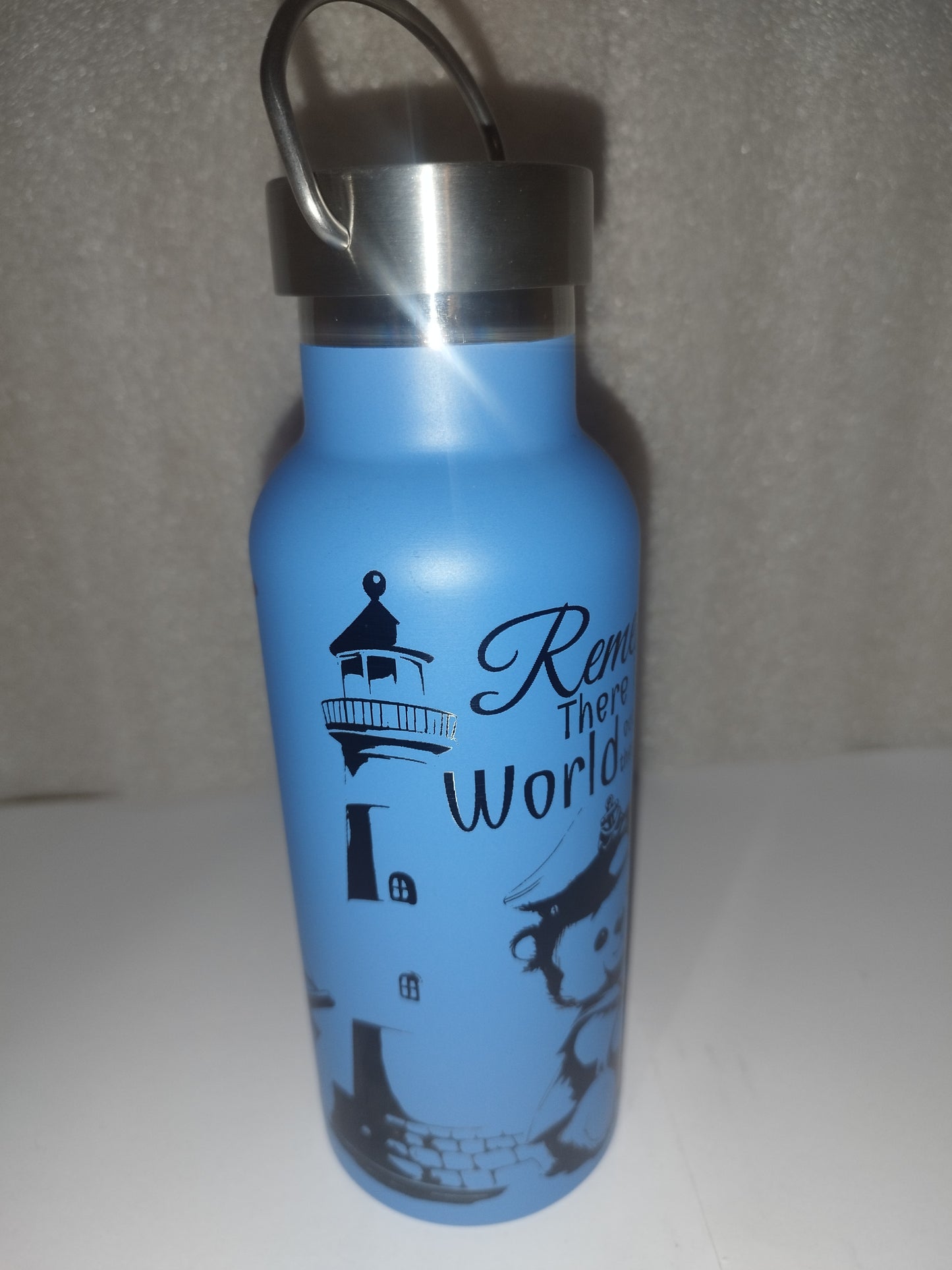 This is just UK engraved stainless steel bottle