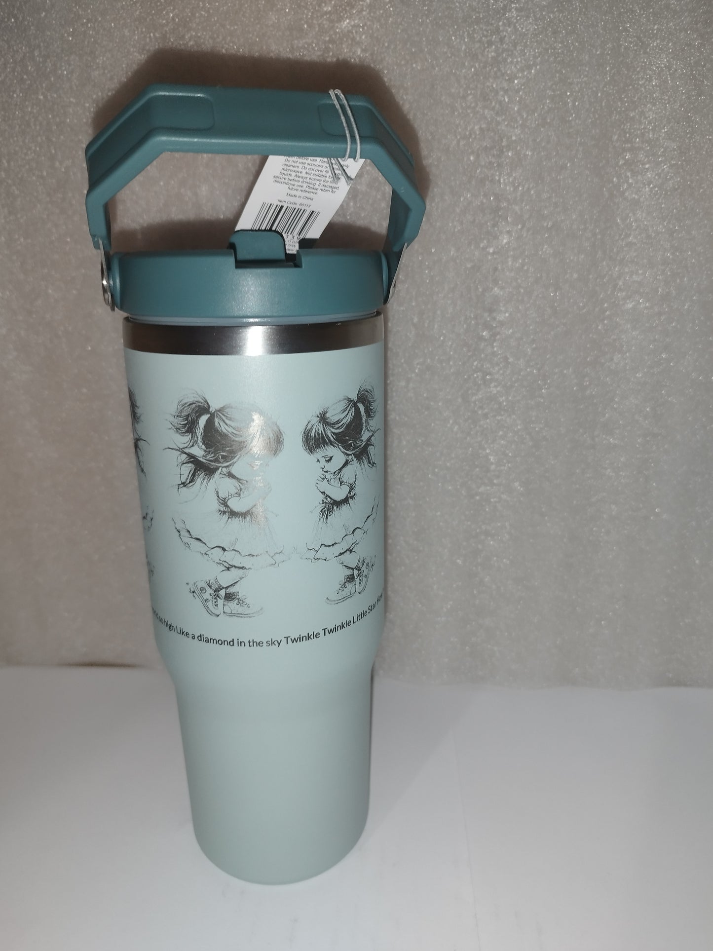 30oz Twinkle little star engraved stainless steel Tumbler