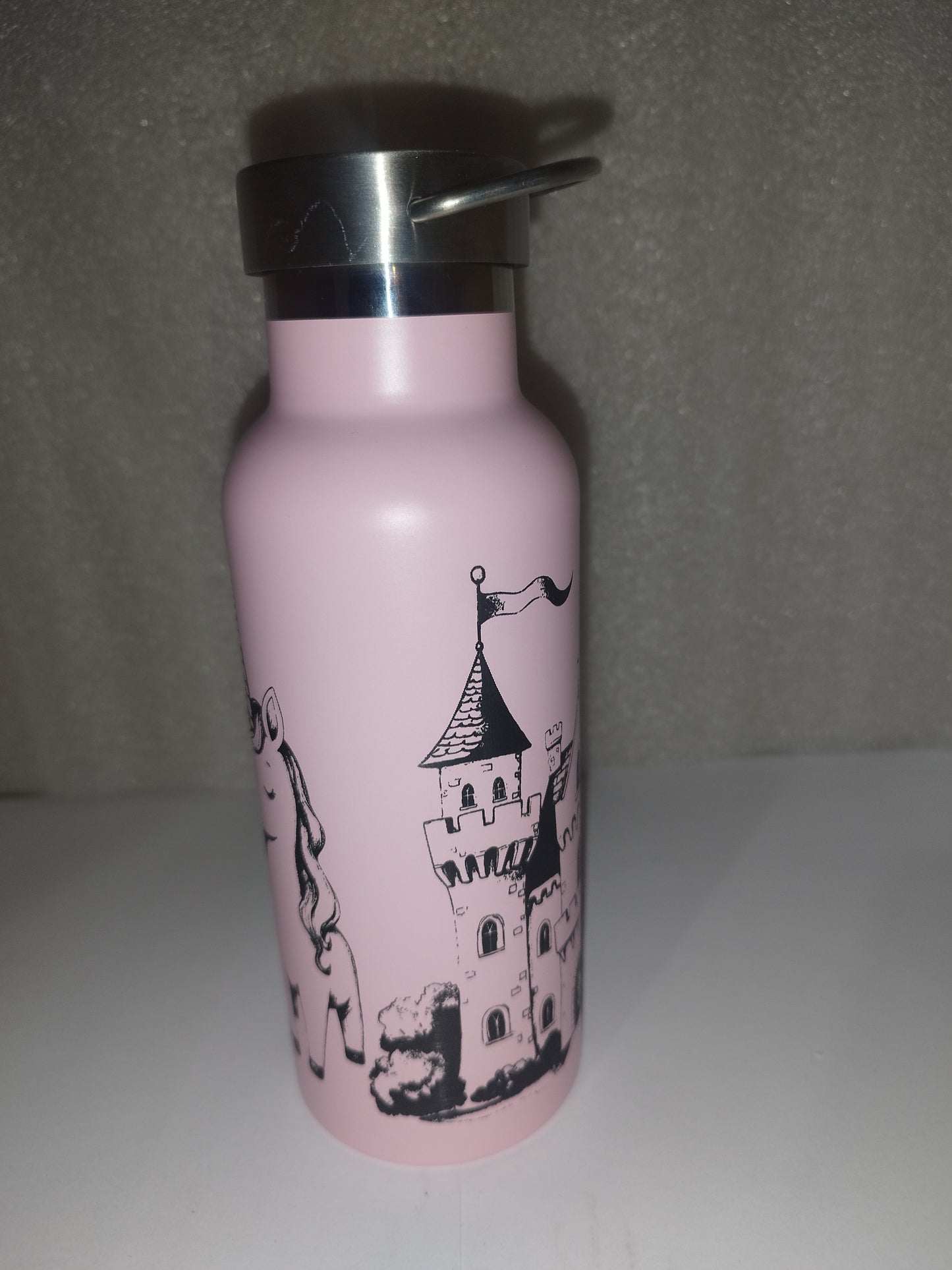 Unicorn princess engraved stainless steel  bottle