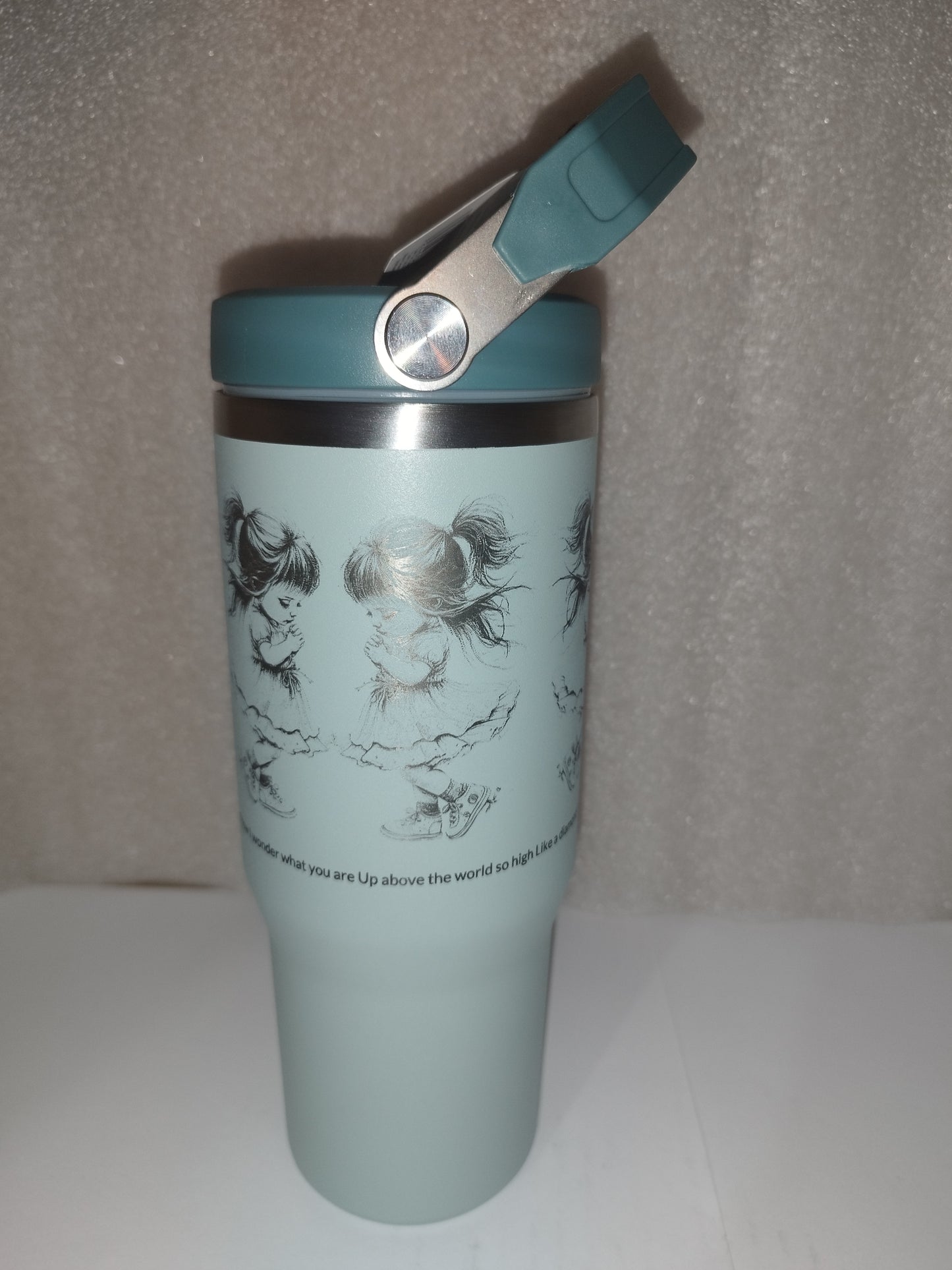 30oz Twinkle little star engraved stainless steel Tumbler