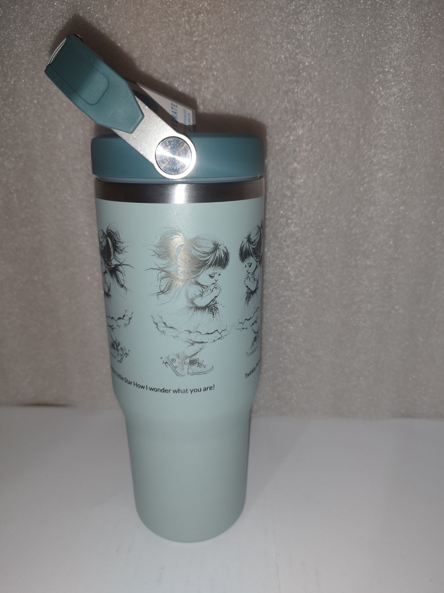 30oz Twinkle little star engraved stainless steel Tumbler